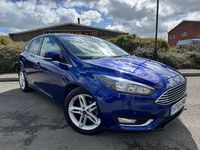 Used Ford Focus Titanium 125 HP (91 kW) 2016 Blue Hatchback