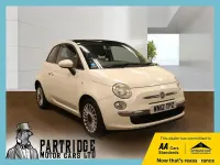 Used Fiat 500 Lounge 69 HP (50 kW) 2012 White Hatchback
