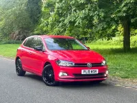 Używany VW Polo Beats 65 KM (47 kW) 2019 Czerwony Hatchback