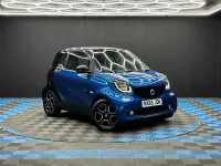 Used Smart ForTwo Coupé Premium 90 HP (66 kW) 2015 Blue Coupe