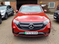 Usado Mercedes EQC400 AMG Line Premium 300 kW (408 CV) 2022 Rojo SUV
