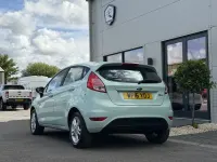 Used Ford Fiesta Zetec 82 HP (60 kW) 2016 Green Hatchback