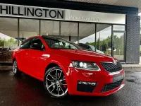 Used Skoda Octavia vRS 2015 Red Estate