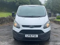 Used Ford Transit Custom 100 HP (73 kW) 2016 White Van