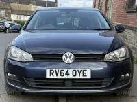Used VW Golf VII GT 150 HP (110 kW) 2014 Blue Hatchback