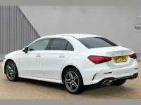 Used Mercedes A250 AMG Line Premium 214 HP (157 kW) 2023 White Sedan