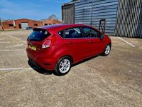 Used Ford Fiesta Zetec 2016 Red Hatchback