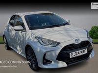 Used Toyota Yaris Hybrid 2024 White Hatchback