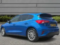Used Ford Focus Titanium X 123 HP (90 kW) 2020 Blue Hatchback