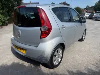 Used Vauxhall Agila Design Edition 85 HP (62 kW) 2009 Silver MPV