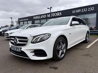 Used Mercedes E300 AMG line 2020 White Estate