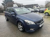 Used Kia Ceed 113 HP (83 kW) 2010 Blue Hatchback