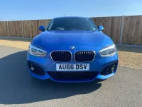 Used BMW 118 Sport Line 150 HP (110 kW) 2016 Blue Hatchback