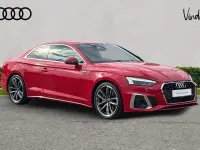 Used Audi A5 S-Line 200 HP (147 kW) 2024 Red Coupe