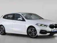 Used BMW 118 Sport Line 136 HP (100 kW) 2021 White Hatchback