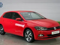 Used VW Polo Match 95 HP (69 kW) 2020 Red Hatchback