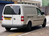 Used VW Caddy 104 HP (76 kW) 2009 White MPV