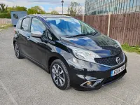 Begagnad Nissan Note N-TEC 2015 Svart Halvkombi