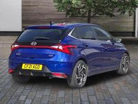Used Hyundai i20 Premium 100 HP (73 kW) 2021 Blue Hatchback