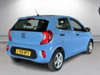 Used Kia Picanto 66 HP (48 kW) 2019 Blue Hatchback