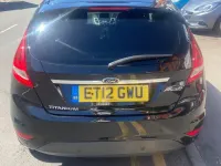 Used Ford Fiesta Titanium 96 HP (70 kW) 2012 Black Hatchback