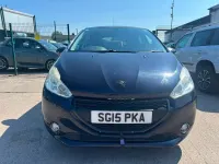 Used Peugeot 208 Style 82 HP (60 kW) 2015 Blue Hatchback
