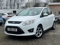 Begagnad Ford C-MAX Zetec 115 HK (84 kW) 2015 Vit Minibuss