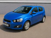 Used Chevrolet Aveo LTZ 2013 Blue Hatchback