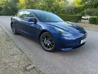 Used Tesla Model 3 Standard Range 366 kW (498 HP) 2021 Blue Sedan
