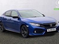 Used Honda Civic Sport 126 HP (92 kW) 2019 Blue Hatchback