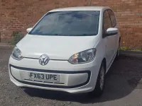 Used VW up! move up! 60 HP (44 kW) 2013 White Hatchback