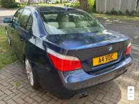 Used BMW 525 M Sport 2008 Blue Sedan