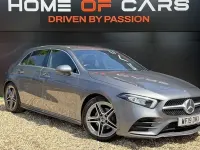Used Mercedes A200 AMG line 163 HP (119 kW) 2019 Grey Hatchback