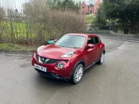 Used Nissan Juke Acenta Premium 110 HP (80 kW) 2014 Red SUV