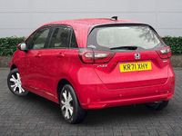 Used Honda Jazz Hybrid 109 HP (80 kW) 2021 Red Hatchback