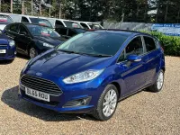 Used Ford Fiesta Titanium 120 HP (88 kW) 2015 Blue Hatchback