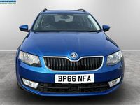 Used Skoda Octavia SE L 150 HP (110 kW) 2016 Blue Hatchback