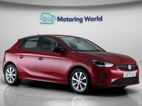 Used Vauxhall Corsa Design Edition 75 HP (55 kW) 2022 Red Hatchback
