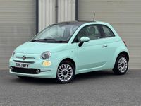 Used Fiat 500 Lounge 69 HP (50 kW) 2017 Green Hatchback