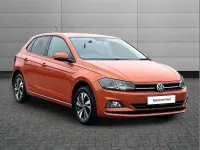 Used VW Polo Match 95 HP (69 kW) 2021 Orange Hatchback