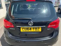 Used Vauxhall Meriva S 136 HP (100 kW) 2014 Black MPV