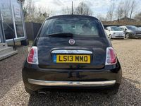 Used Fiat 500 Lounge 69 HP (50 kW) 2013 Black Hatchback