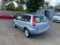 Used Ford Fusion Zetec 2008 Blue Hatchback
