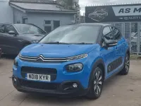 Used Citroën C3 Flair 80 HP (58 kW) 2018 Blue Hatchback