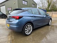 Used Vauxhall Astra Design Edition 125 HP (91 kW) 2016 Blue Hatchback