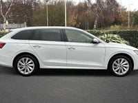 Used Skoda Octavia SE L 150 HP (110 kW) 2025 Moon white metallic Estate