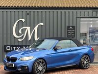 Used BMW 220 M Sport 2018 Blue Cabriolet