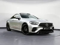 Used Mercedes E300 AMG line 265 HP (194 kW) 2022 Silver Coupe