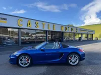 Used Porsche Boxster 2012 Blue Cabriolet