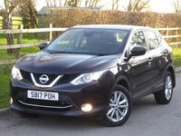 Used Nissan Qashqai Acenta 110 HP (80 kW) 2017 Black SUV